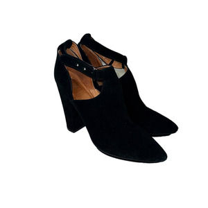 Jeffrey Campbell x Urban Outfitters Collab Heeled Ankle Booties Black Size 9